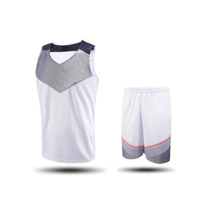 Uniforme de basket-ball unisexe professionnel 100% Polyester vêtements de sport respirants à séchage rapide Service OEM d'impression par Sublimation personnalisé - Product Image 4