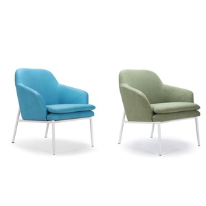 Sillones Modernos de Tela de Lujo para Conferencias, Sofá Tipo Concha para Descanso, Sillón Moderno con Brazos para Sala de Estar - Product Image 5