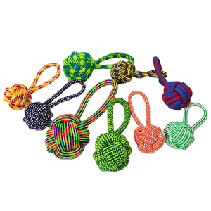 2024 sıcak satış Pet eğitim diş temizleme dolması halat oyuncakları köpek fabrika için özel logo köpek çiğneme oyuncakları - Product Image 4