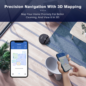 Aspiradora inteligente หุ่นยนต์ดูดฝุ่นทำความสะอาดด้วยตัวเองหลายโซนพร้อมที่ถูพื้น - Product Image 2