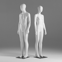 Mannequins de vitrine pour magasin de vêtements, présentoirs de vêtements pour écoles, mannequins pour vêtements homme et femme