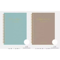 Agenda/Journal/Planificateur A5 à spirale avec reliure Wire-O, impression personnalisée, hebdomadaire, mensuel, quotidien, fournitures scolaires 2026