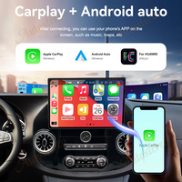 13,3 pulgadas para Mercedes Benz VITO W447 2015-2022 pantalla táctil de coche navegación GPS Carplay Radio de coche DSP BT Video Multimedia