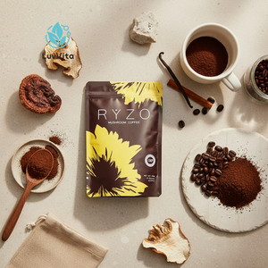 LUVVITA カスタム卸売OEMオーガニックきのこエキス粉末 多種多様な有益なきのこ菌類 天然エネルギー集中力免疫力 - Product Image 1