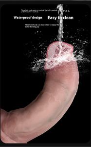 Realistische Volwassen Pvc Producten Zachte Geëmuleerde Penis Vrouwelijke Dildo Pull Insert Fun Voor Masturbatie Orgasme Groothandel Vlees Stick Speelgoed - Product Image 6