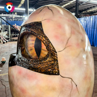 Œufs de dinosaure animatroniques personnalisables, yeux robotisés pour œufs de dinosaure, yeux de dinosaure pour parc à thème