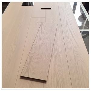 Plancher de bois dur intérieur de chêne blanc de qualité supérieure Plancher de bois franc de qualité AB 15mm 18mm 20mm <span class=keywords><strong>Parquet</strong></span> de bois d'ingénierie - Product Image 1