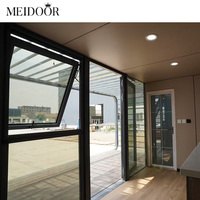 Maison préfabriquée de luxe de 40 pieds Petites maisons modulaires préfabriquées Conteneur pomme Cabine Maisons d'hôtel