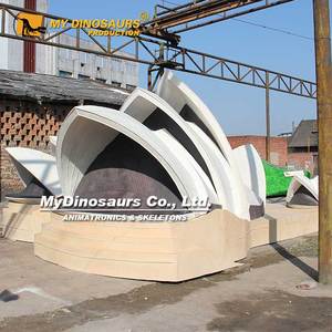 Công viên chủ đề MB-15 khủng long của tôi tùy chỉnh trang trí thu nhỏ Nhà hát Opera Sydney - Product Image 1