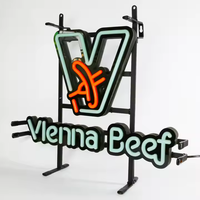 Open LED Neon Sign Lettre acrylique artificielle à changement de couleur pour la spécification de lettre publicitaire avec bandes LED