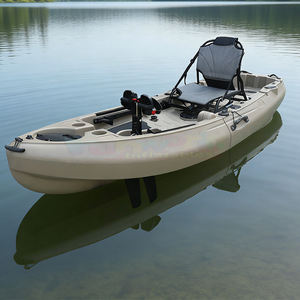 Kayak Modular de Pesca de HDPE, Canoa para 1 Persona, con Propulsión a Pedal, Plegable, Motor Desmontable, Kayak de Pesca para Ríos - Product Image 1