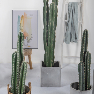 Faux Cactus artificiel d'intérieur en pot, plantes <span class=keywords><strong>de</strong></span> bonsaï, 1 pièce - Product Image 2