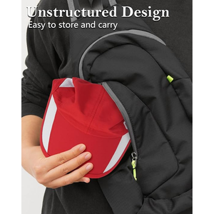 หมวกเบสบอลทรงเตี้ยแบบยูนิเซ็กซ์ ผ้ากำมะหยี่เนื้อนุ่ม สายรัดปรับได้ ทรง 5 แฉก ลายจุด แฟชั่นทันสมัย โค้งมน เหมาะสำหรับกิจกรรมกลางแจ้งและสวมใส่ลำลอง - Product Image 2