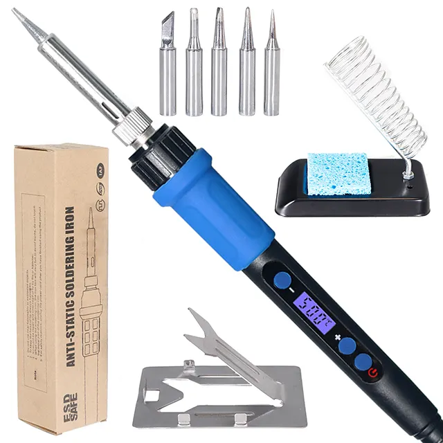 Factory direct sales Yihua 928D-I adjustable temperature digital repairing soldering iron welding engraving tool soldering iron