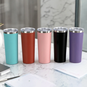 Taza de Viaje Aislada al Vacío de Grado Profesional de 22 oz con Logotipo Personalizado, Acabado Mate, Mantiene las Bebidas Calientes o Frías Durante Horas, Duradera - Product Image 6