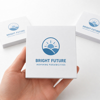 Blocs-notes adhésifs personnalisés avec logo imprimé, blocs-notes adhésifs repositionnables pour la promotion de l'entreprise et les cadeaux d'entreprise