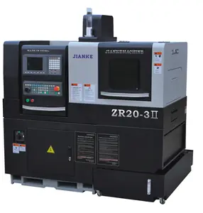 JIANKE ZR203 3-अक्ष स्विस प्रकार सीएनसी खराद मशीन बार फीडर के साथ चीन में निर्मित