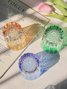 Verres à whisky en cristal au design vintage classique, verres à vin <span class=keywords><strong>de</strong></span> haute qualité pour la maison, verres à <span class=keywords><strong>liqueur</strong></span> pour café, whisky, lait, boissons chaudes - Product Image 4