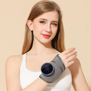 USB ricaricabile senza fili morbido riscaldamento elettrico vibrazione impulso avvolgente da <span class=keywords><strong>polso</strong></span> massaggio impacco caldo protezione da <span class=keywords><strong>polso</strong></span> riscaldata - Product Image 2