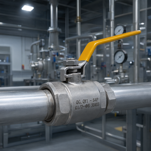 Vanne à boisseau sphérique hydraulique en acier inoxydable QGQY1, source de gaz 304 316, zéro fuite, anti-corrosion, anti-explosion - Product Image 2