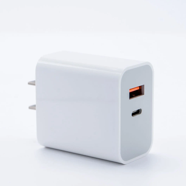 Wholesale PD 20W Fast Charger Travel Adapters USB-C Wall Charger A+C Portable Charger for Phone 16/15/14 Pro Max