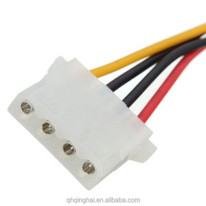 15-pin Male <strong>Power</strong> Cable <strong>to</strong> <strong>Molex</strong> IDE 4-pin Female <strong>Power</strong> Drive <strong>Adapter</strong> - Product Image 3