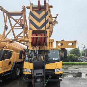 Grue de camion QY100K5C, capacité de levage de 100 tonnes, flèche en U à 5 sections, configuration à double moteur, grue hydraulique mobile prête à l'emploi - Product Image 6