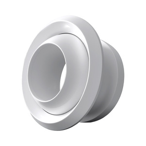 Hefengxing Spherical Air Outlet Nozzle 75-630mm ABS Plastic Jet Flow Adjustable for Airport Train Station HVAC - Product Image 1