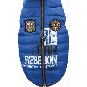 Capa Azul Saint-Malo con Arnés Talla S 40 cm Ropa para Mascotas - Product Image 2