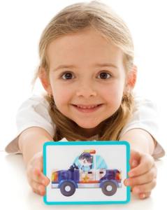Carte d'apprentissage personnalisée 2 images Flip Funny Lenticular 3d Picture Children Carte lenticulaire 3D - Product Image 2