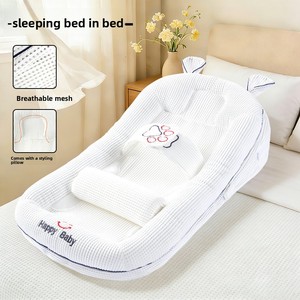 Coussin inclinable pour bébé, fabriqué en usine, pour nouveau-nés, prévention des reflux lactés, réduit le réflexe <span class=keywords><strong>de</strong></span> recul, favorise un sommeil serein, en fibre <span class=keywords><strong>de</strong></span> polyester, style mignon - Product Image 2