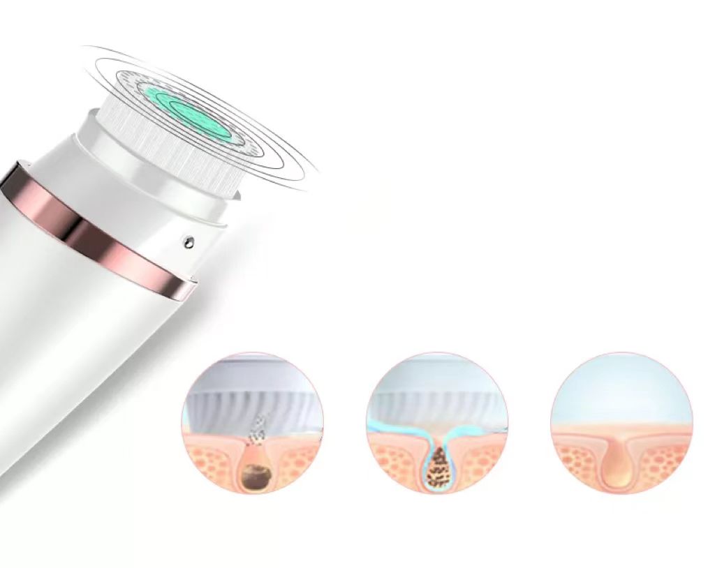 OEM Facial Cleansing Brush Multifuncional Waterproof Face Spin Brush