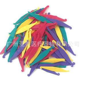 ตะขอเกี่ยวรูปปลาหลากสีสำหรับการบำบัดทางปาก ตะขอดึงยางรัด - Product Image 2