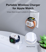 Chargeur USB HNT PD20W à double port, prise US/UK/EU/AU, chargeur mural 3 en 1 GaN, charge rapide sans fil pour Apple Watch, chargeur pour iPhone