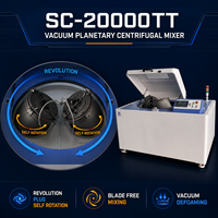 Mélangeur centrifuge planétaire à double moteur SC20000TT 20L grande capacité pour équipement de production industrielle