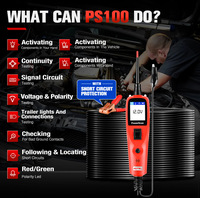 Instrument de diagnostic de pannes automobiles haute précision PowerScan PS100 pour la diagnostic des systèmes électriques