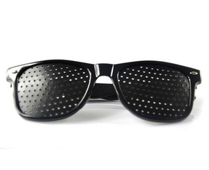 Lunettes droites de traitement de la myopie, verres à trous avec impression personnalisée, 5 pièces, vente en gros - Product Image 1