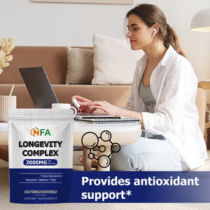 Cápsulas Blandas de Complejo de Longevidad OEM ODM con Trans-Resveratrol y Betaína, Favorecen la Energía, la Vitalidad, el Antioxidante y el Equilibrio Metabólico - Product Image 5