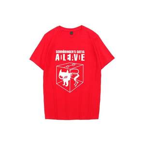 T-shirt da uomo in cotone di alta qualità con stampa del gatto di Schrodinger, maglietta estiva a maniche corte da uomo, casual, <span class=keywords><strong>The</strong></span> <span class=keywords><strong>Big</strong></span> <span class=keywords><strong>Bang</strong></span> Theory, maglietta da uomo - Product Image 3