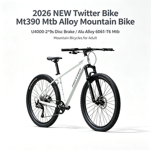 Bicicleta de Montaña Twitter Mt390 NUEVA 2026, Cuadro de Aleación, U4000-2*9s, Frenos de Disco, Aleación de Aluminio 6061-t6, Bicicletas de Montaña para Adultos - Product Image 1