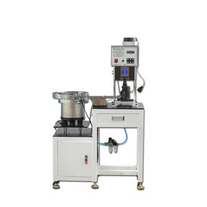 Automatic 2T Scatter Crimping Terminal Machine with Vibration Tray for Gold Finger Terminals - Product Image 1