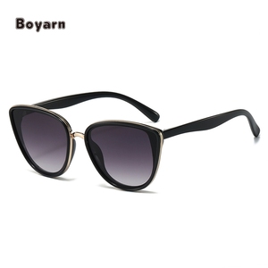 Boyarn Factory Venta al por mayor OEM Gafas <span class=keywords><strong>De</strong></span> Sol <span class=keywords><strong>De</strong></span> Marco Mujer Triángulo <span class=keywords><strong>De</strong></span> gran tamaño Gafas <span class=keywords><strong>De</strong></span> Sol <span class=keywords><strong>De</strong></span> ojo <span class=keywords><strong>De</strong></span> gato <span class=keywords><strong>De</strong></span> lujo - Product Image 3