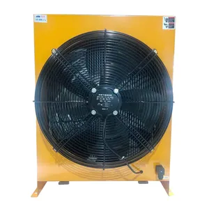 Ventilador Industrial de aluminio con aletas, enfriador de agua, excavadora, aceite hidráulico, hecho en China AH