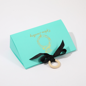 Sacchetto Regalo Triangolare in Stile Europeo Semplice per Bomboniere, Sacchetto di Carta Piccolo Riciclabile con Fiocco in Nastro per Gioielli - Product Image 6
