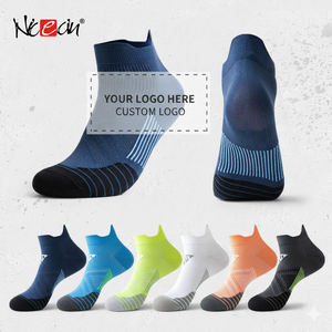 Chaussettes de sport respirantes en coton à logo personnalisé Nicecin pour hommes, avec languette à la cheville, idéales pour la gym - Fabricant - Product Image 1