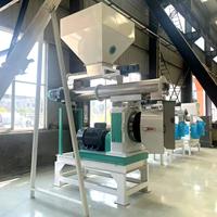 Machine à granulés d'aliments pour animaux à anneau de matrice haute performance pour volailles, bétail et moutons