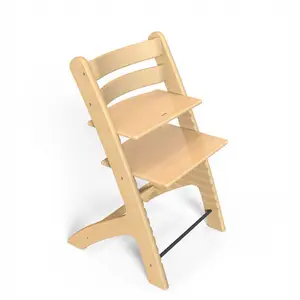 Wooden High Chair Baby collapsible chair Babies and Toddlers Dining Growth Chair