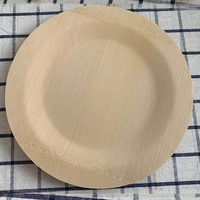 Assiettes en bambou Premium Ecolife 10 pouces, réutilisables, légères, écologiques, biodégradables, jetables, personnalisables, modernes pour les fêtes