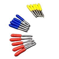 Cuchillas de Corte de Vinilo Roland GCC Liyu de Alta Calidad, 30/45/60 Grados, Carburo Cementado OEM, Longitud de 23-23.5 mm