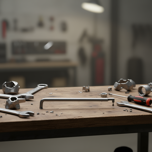 ประแจหกเหลี่ยมแบบยาว 280 มม. รูปตัว L สำหรับการขันที่แม่นยำ - Product Image 3